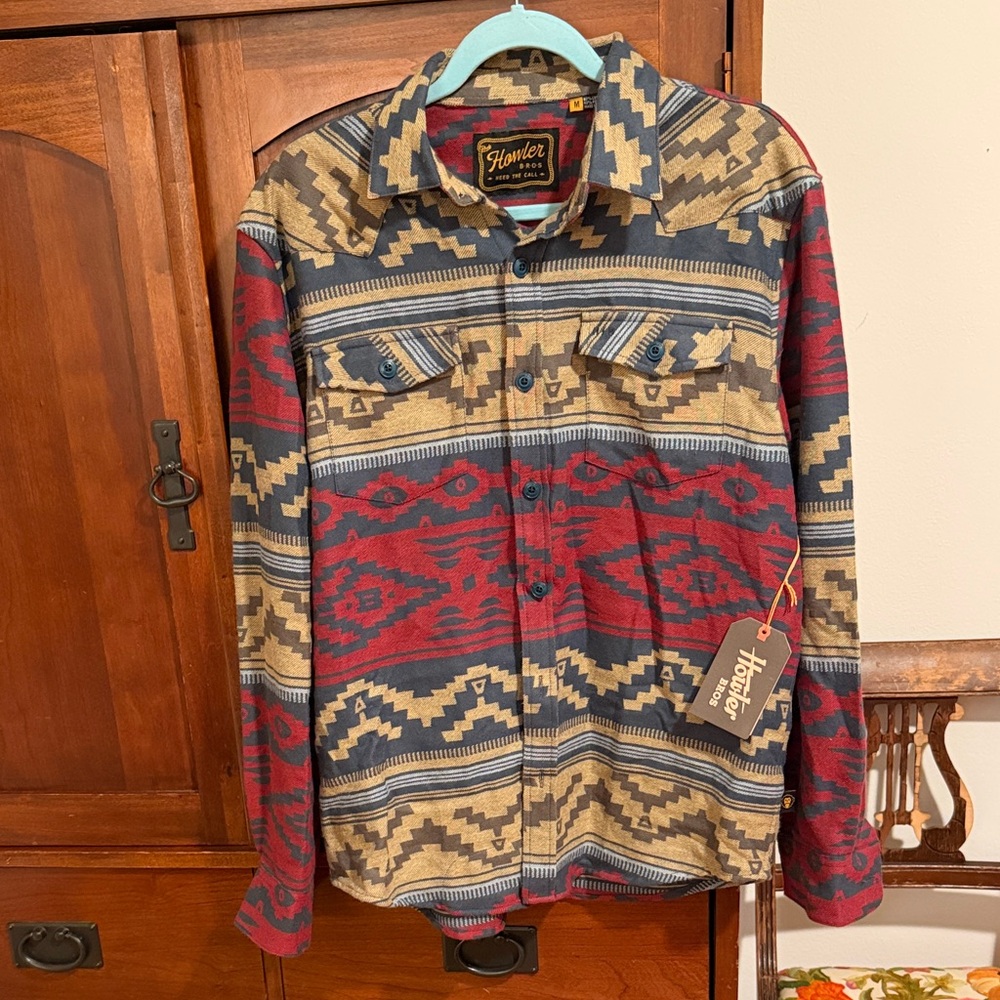 Howler Brothers Multicolor Patterned Shirt Jacket